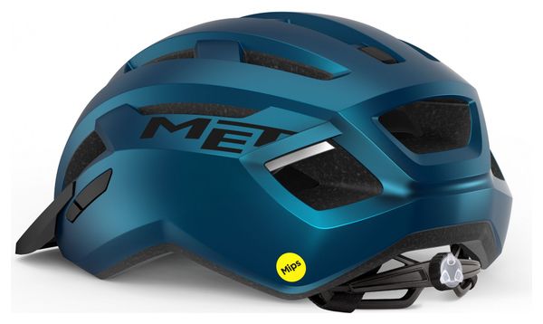 Helm MET Allroad Mips Blue Metallic Matt