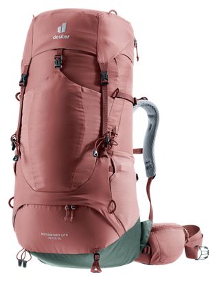 Sac de Randonnée Deuter Aircontact Lite 45 + 10 SL Rouge Femme