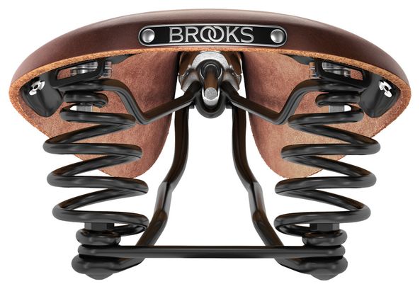 Brooks England Selle vélo B396 Flyer marron pour hommes