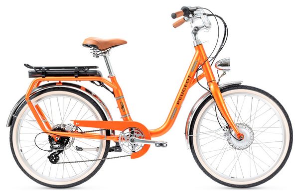 peugeot electric bicycle eC01 Bosch Active Belt Drive eBike City Bike 18" Allo  Scuff Wheels Peugeot launches an electric bicycle: