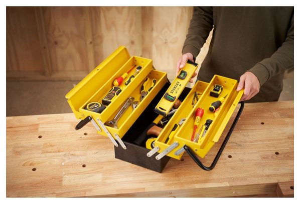 Boîte à Outils - Métal - Grand Volume - 45 x 20 8 x 20 8 cm - STANLEY  1-94-738