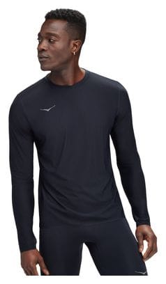 Hoka Airolite Run Long Sleeve Jersey Black Men's