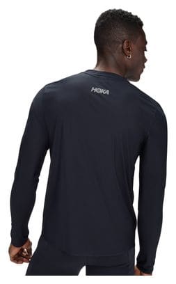 Hoka Airolite Run Long Sleeve Jersey Black Men's