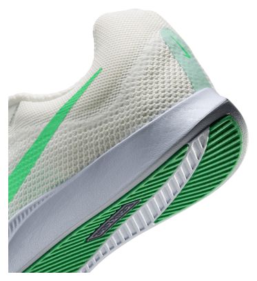 Nike Zoom Rival Distance atletiekschoenen, wit/groen/oranje, unisex