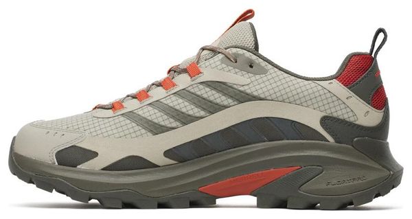 Merrell Moab Speed 2 Gore-Tex Wanderschuhe, grau/rot, für Herren