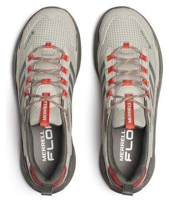 Merrell Moab Speed 2 Gore-Tex Wanderschuhe, grau/rot, für Herren
