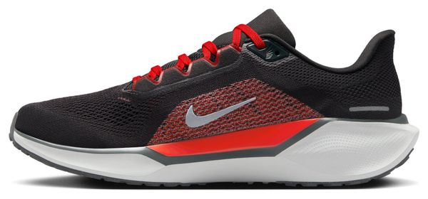 Nike Pegasus 41 Grau/Rot Herren Laufschuh