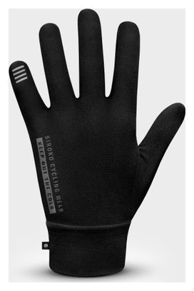 Gants vélo Cyclisme Homme et Femme Nuremberg Noir