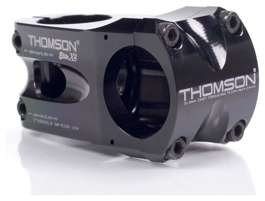 THOMSON Potence Elite X4 Noir 0° 45 mm 1.5''