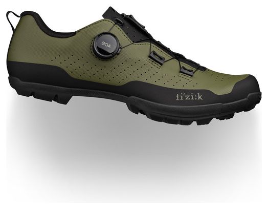 Chaussures tout-terrain FIZIK Terra Atlas Army Vert/Noir