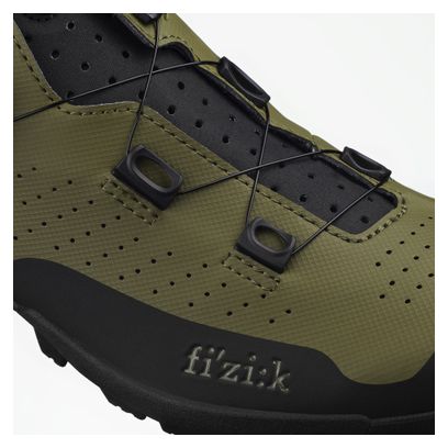 FIZIK Terra Atlas Army Green/Black All-Terrain Shoes
