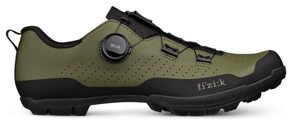 FIZIK Terra Atlas Army Green/Black All-Terrain Shoes