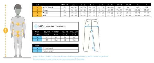 Pantalon hiver enfant Kilpi CHARLIE-J