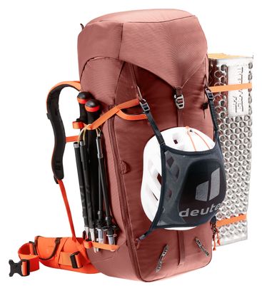 Bolsa de alpinismo para hombre Deuter Guide 44+8 Roja