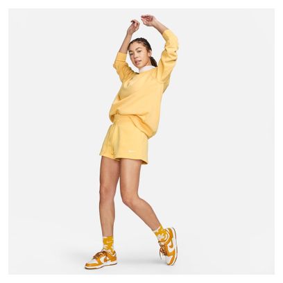 Nike Sportswear Phoenix Top a manica lunga da donna Giallo