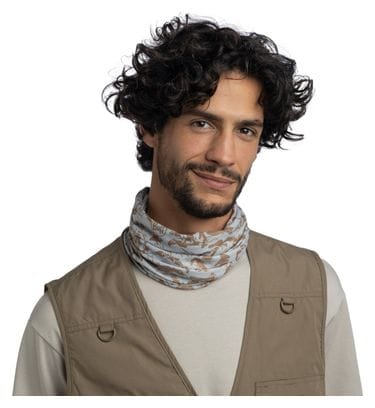 Unisex Neckband Buff Coolnet UV Insect Shield Green/Brown