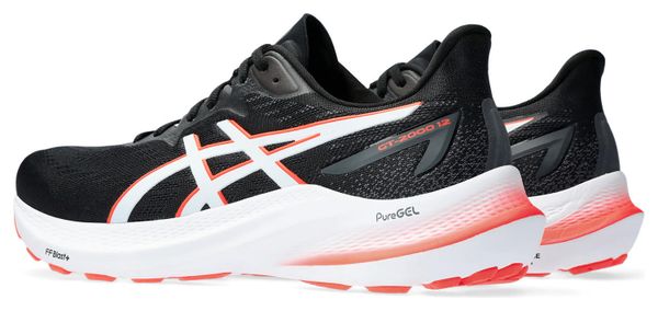 Asics GT-2000 12 Laufschuhe Schwarz Rot