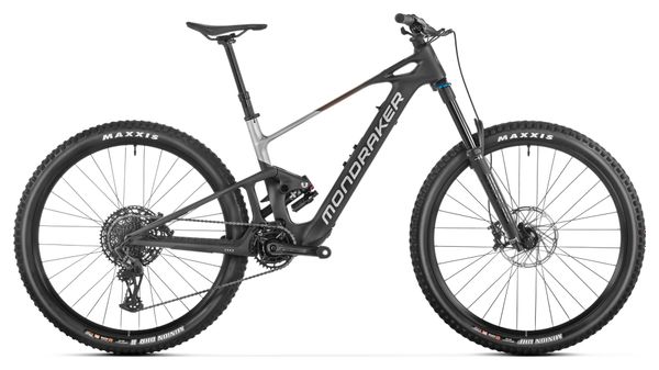 Mondraker Neat R Bicicleta de montaña eléctrica de carbono con suspensión total Sram GX/NX Eagle 12V 360 Wh 29'' Negro/Plata 2024