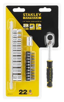 STANLEY FATMAX Jeu De Cliquet Et Douilles 1/4  - FMMT82679-0