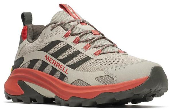 Merrell Moab Speed 2 Men's Hiking Shoes, Beige/Red