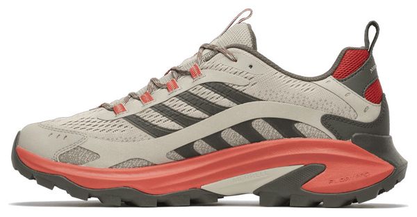 Merrell Moab Speed 2 Men's Hiking Shoes, Beige/Red