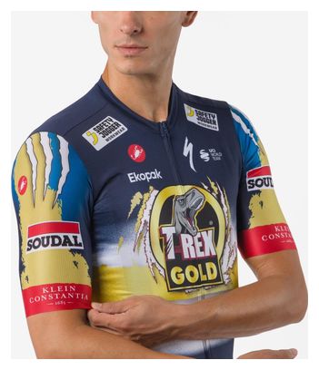 Maillot Manches Courtes Castelli Competizione 4 Soudal T-Rex Homme