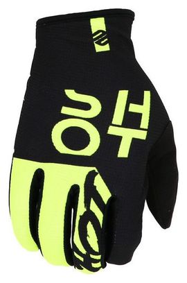 Gants Shot Bmx Rogue Cup Adulte Noir/Neon Jaune T.XXL