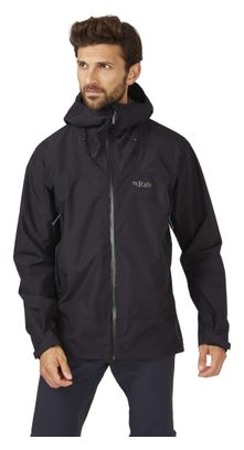 Chaqueta impermeable Rab Namche Gore-Tex Negra Hombre