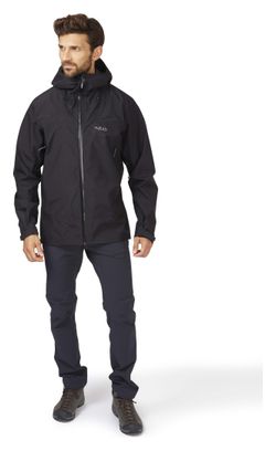 Chaqueta impermeable Rab Namche Gore-Tex Negra Hombre