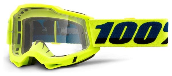 Masque 100% Accuri 2 Goggle Yellow - Clear Lens