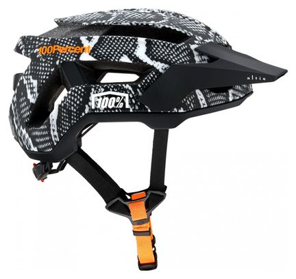 Casco 100% Altis de piel de serpiente