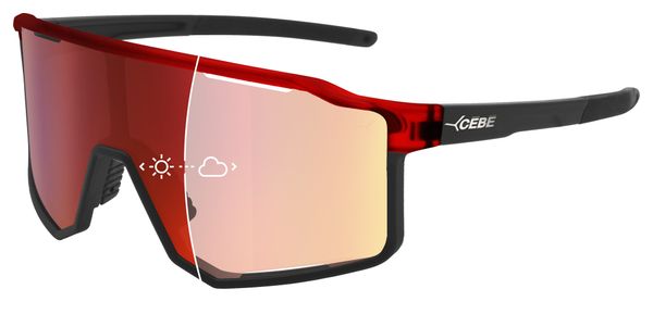 Cébé Outflow 2 Photochromic Sunglasses - Black/Red
