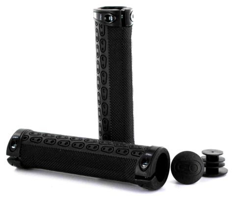 CRANKBROTHERS 2014 JODIN Paar Lock-on Griffe Schwarz Kraton 130mm