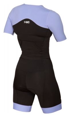 Mako Team Set-In Women's Triathlon Suit - Purple/Black