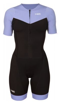 Mako Team Set-In Women's Triathlon Suit - Purple/Black