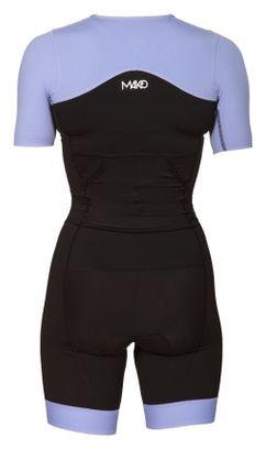 Mako Team Set-In Women's Triathlon Suit - Purple/Black