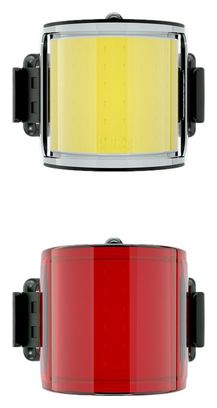 Paar Knog Lil' Cobber Twinpack Fahrradbeleuchtung Schwarz
