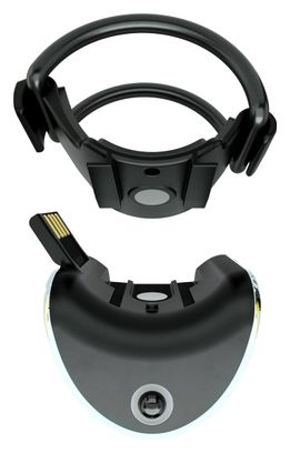 Paar Knog Lil' Cobber Twinpack Fahrradbeleuchtung Schwarz