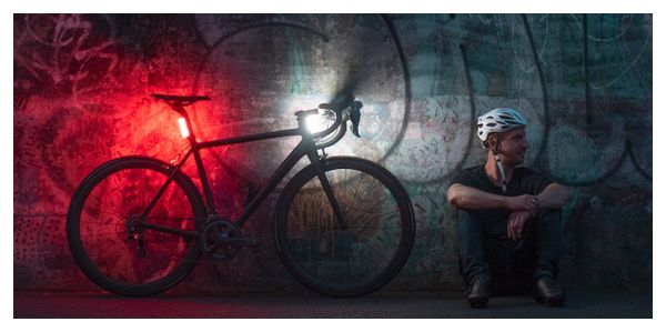Paar Knog Lil' Cobber Twinpack Fahrradbeleuchtung Schwarz