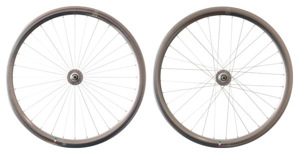  Set di Ruote GIPIEMME PISTA A40 FIXED Argento