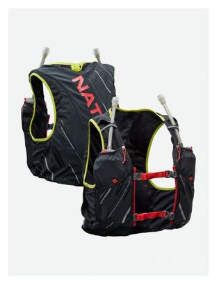 Chaleco de hidratación Nathan Pinnacle4 para mujer Negro/Rojo