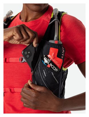 Chaleco de hidratación Nathan Pinnacle4 para mujer Negro/Rojo