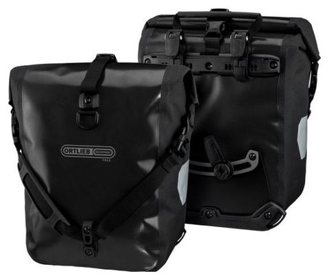 Paar Ortlieb Sport Roller Free 25 L Black Bagage Tassen