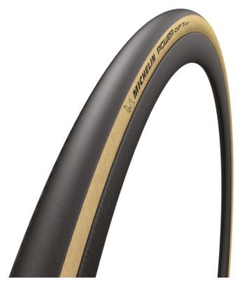 Neumático de carretera Michelin Power Cup Competition Line 700 mm Tubeless Ready Souple Tubeless Shield Gum-X Flanc Classic