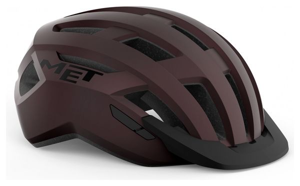 Casco MET Allroad Mips Burgundy Matt