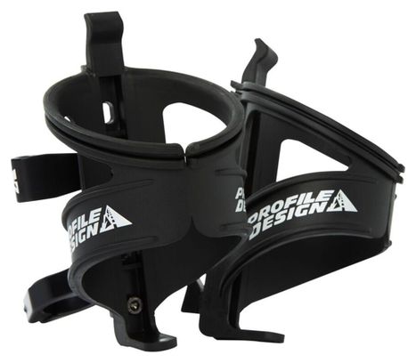 Support porte-bidon selle PROFILE DESIGN Aqua Rack Black w/CO2 Mount