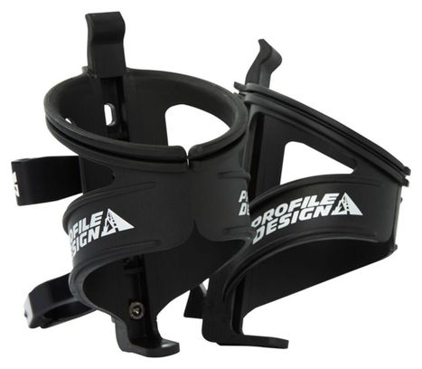 Support bidon PROFILE DESIGN Aqua Rack Black w/CO2 Mount