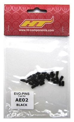 HT Components Pins Für AE02 / ME02-Pedale Schwarz