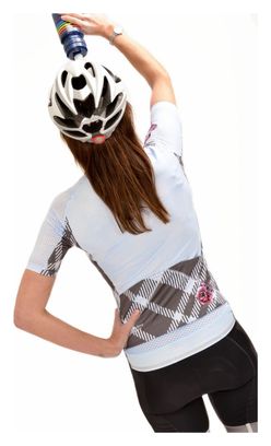 Maillot vélo maches coutres pour femmes print floral 8andCounting