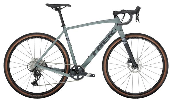 Gravel Bike Trek Checkpoint ALR 5 Sram Apex XPLR 12V 700 mm Gris/Vert Mat